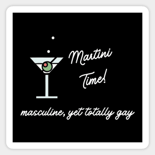 Martini Time Sticker